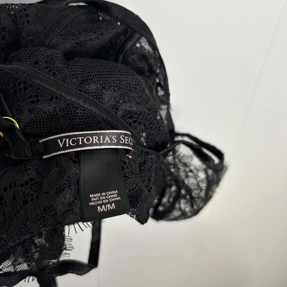 Victoria’s Secret Floral Lace Cutout Lace Slip Gown Lingerie Women's Medium - Picture 7 of 7